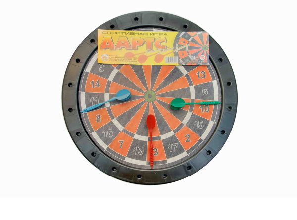 Игра Дартс большой  + 3 дротика