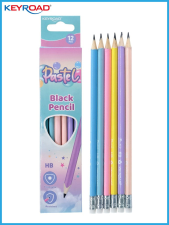 Карандаш ч/гр с/л  трехгран. Pastel