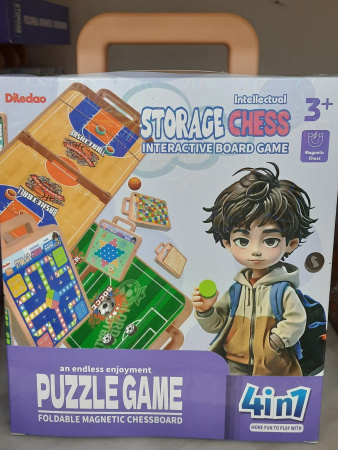 Игра настольная 4в1