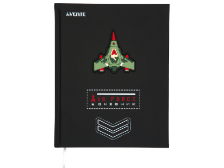 Дневник шк. 7БЦ/м. Air Force, иск.кожа, шелкография, аппликАКЦИЯ