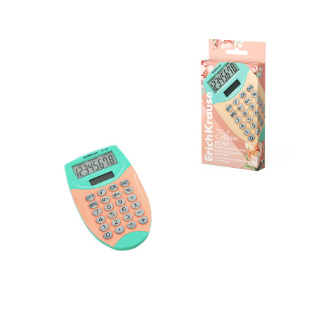Калькулятор  карман. ЕК  8разр  PC-900 Pastel Bloom v.1