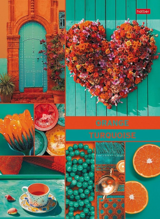 Бизнес-блокнот А4  80л 7Бц В мире грёз, 5-цв.блок