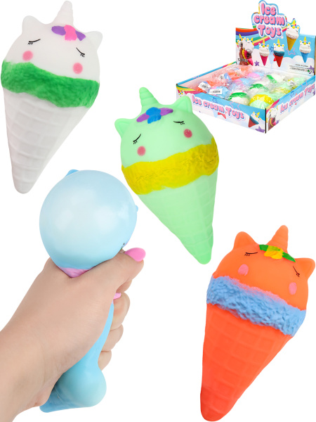 Мялка-антистресс Единорог в рожке