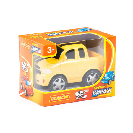 Автомобиль гоночный №3 "Крутой вираж", инерц, в коробке