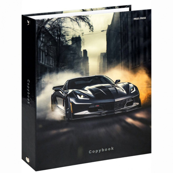 Тетрадь блок/кольцах  80л Городской дрифт