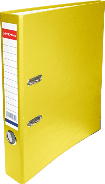 Регистратор 50мм желтый Стандарт мет.уголки