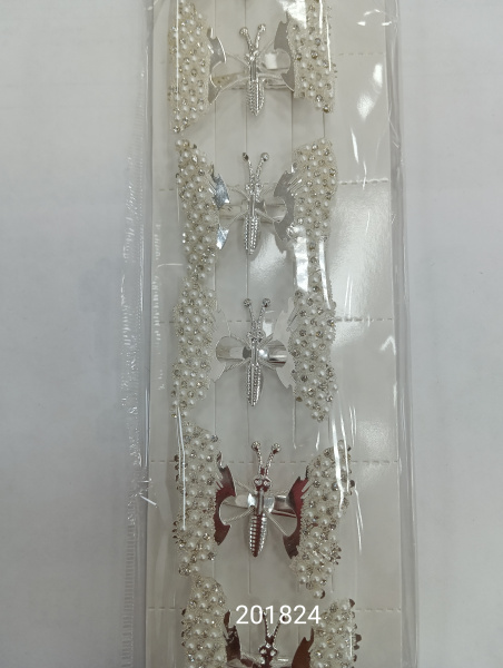 Зажимы д/волос Бабочка