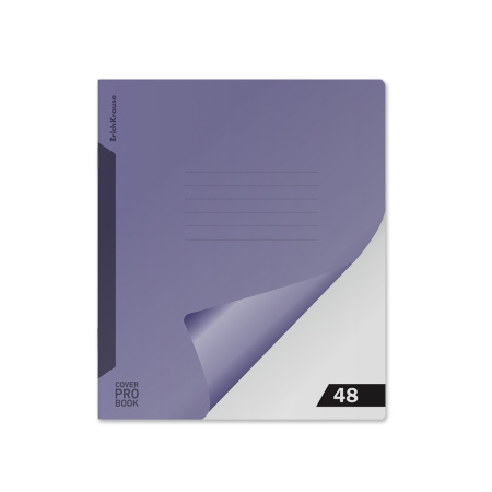 Тетрадь 48л ЕК CoverProBook Reef индиго, пластик. обл.