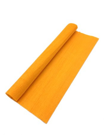 Цв бумага. крепир.50*250см Оранжевая v.3