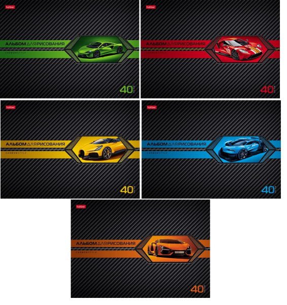 Альбом 40л AutoCarbon
