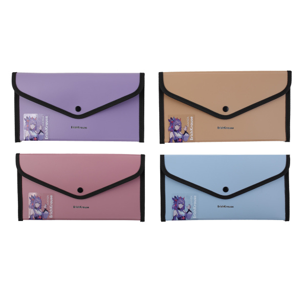 Папка-конверт кнопка Matt Manga