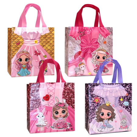 Сумка-шоппер 22*23см Принцессы