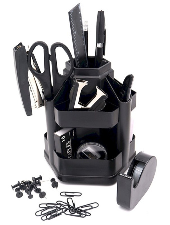 Наст. набор 17предм. черный вращ