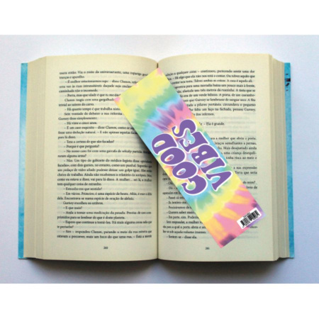 Закладка д/книг 18см Tie dye color