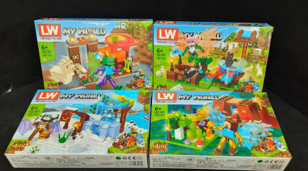 Конструктор  My World  145-148эл