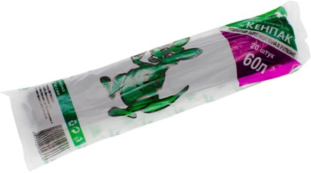 Мешки д/мусора  60л 20шт/рулоне Кенго