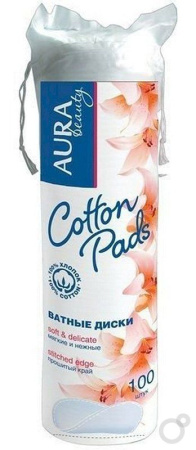 Ватные диски Aura (100)