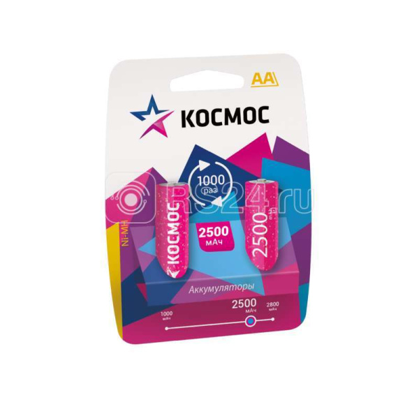 Аккумулятор R6 пальчик. 2500 mAh