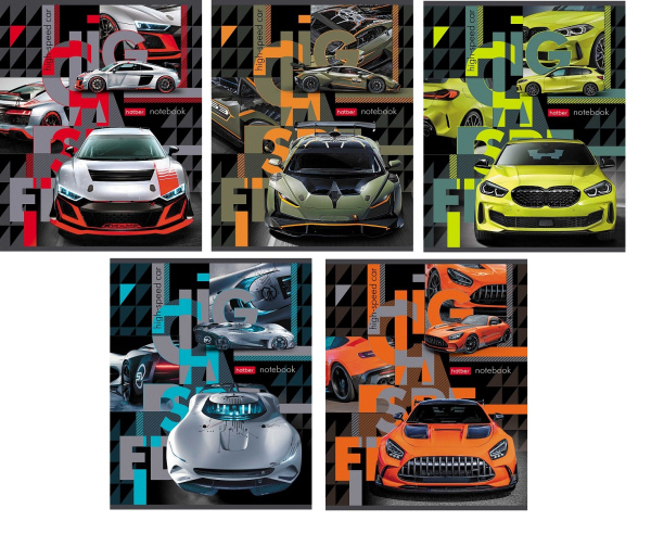 Тетрадь 40л В мире авто