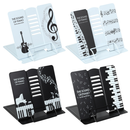 Подставка для книг металлическая Клавиши