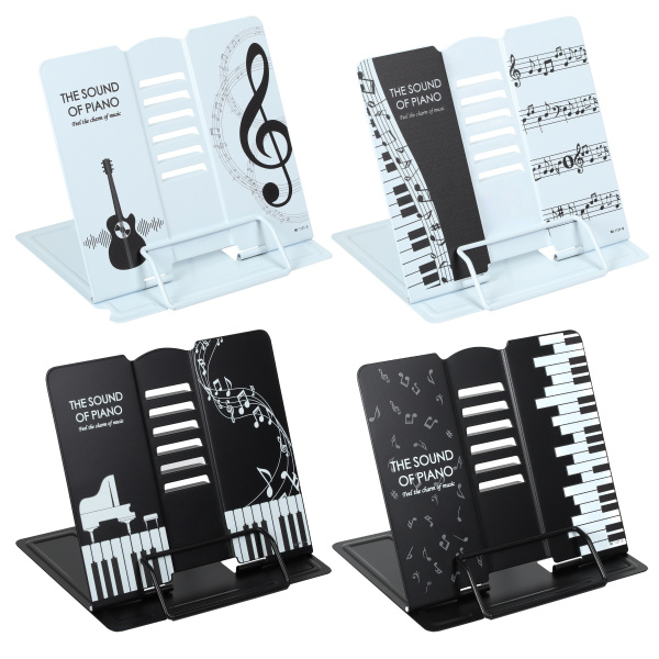 Подставка для книг металлическая Клавиши