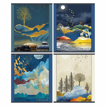 Тетрадь линия 96л Стихия