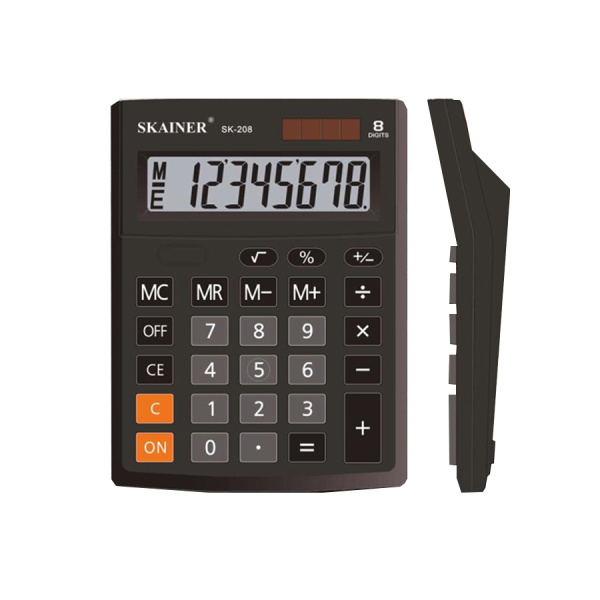 Калькулятор  наст.  8разр. дв.пит.