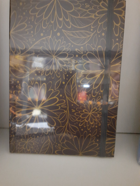 Кн.записная А5  96л блок слоновая кость, линия АКЦИЯ