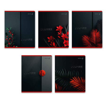 Тетрадь 96л Тень полуночного сада, выб. лак