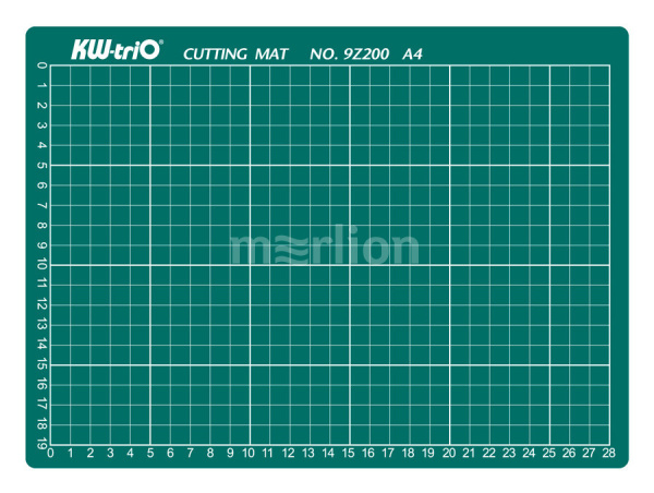 Коврик для резки А4 зеленый