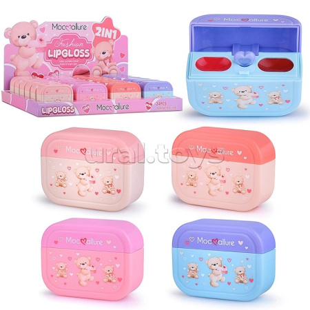 Детская косметика Блеск "Мишки малышки"