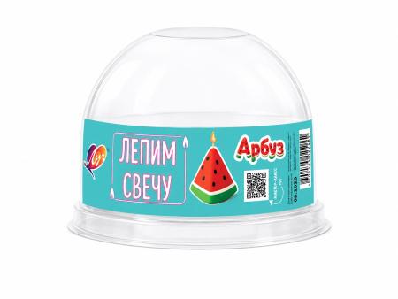 Набор д/творчества Лепим свечи Арбуз