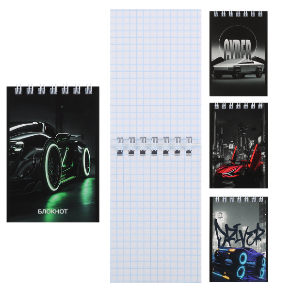 Блокнот/гребень  А7 40л Авто