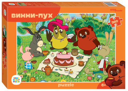 Пазлы 260 эл Винни Пух