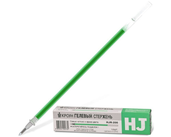 Стержень гель зеленый 0,5мм