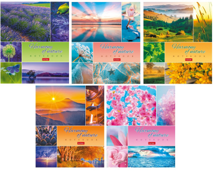 Тетрадь 80л Гармония природы АКЦИЯ