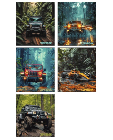 Тетрадь 48л Джунгли