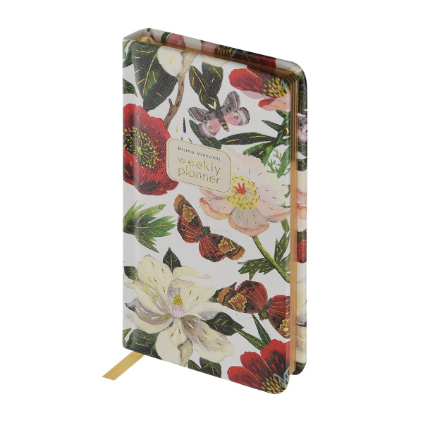 Еженедельник А6 Flora. Пионы