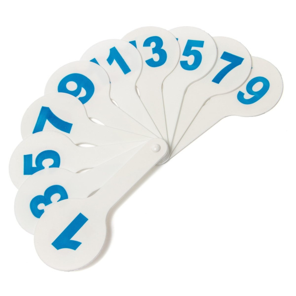 Касса-веер цифр от 1 до 20