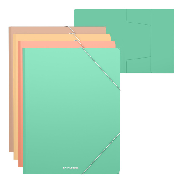 Папка на резинках Matt Powder, A4