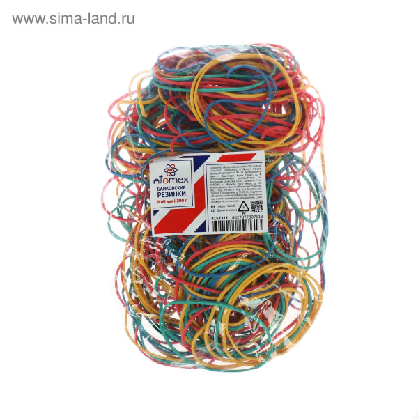 Банковские резинки 200гр. d60мм