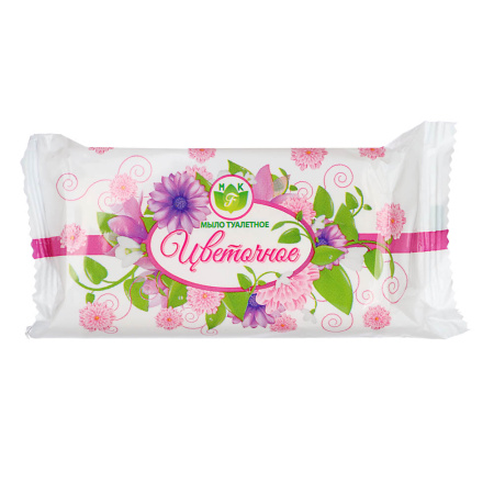Мыло туалетное Цветочное 100гр