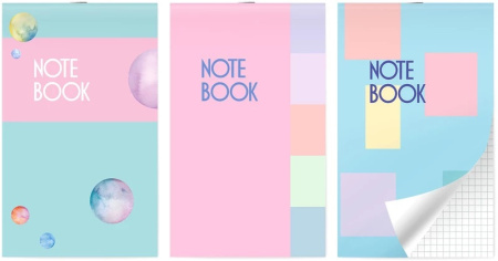 Блокнот А6  30л Пастель