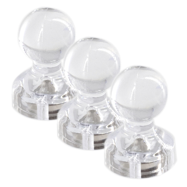 Магниты д/доски в форме пешки d15мм 20шт/уп