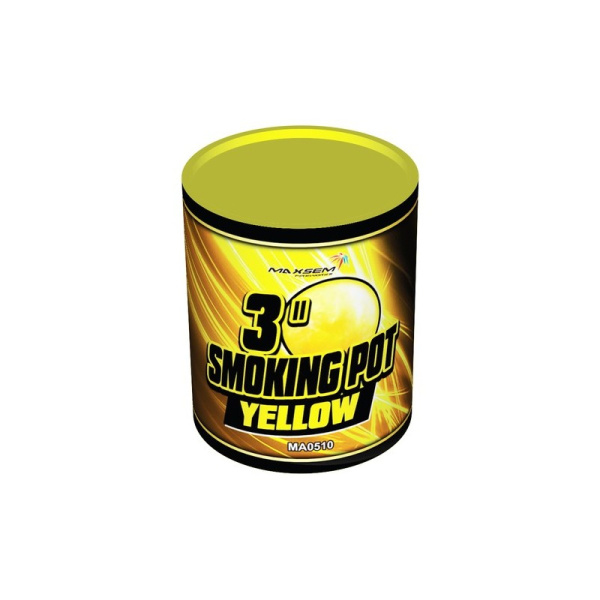 яДымовая шашка Smoking pot,  желтый  (60сек)
