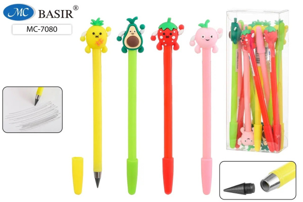 Карандаш вечный Веселые фрукты