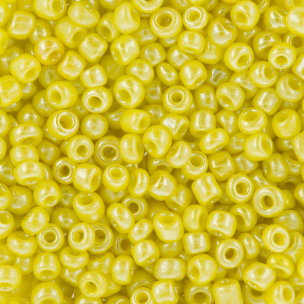 Бисер желтый 3мм 10гр