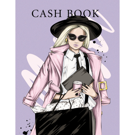Кн.записная А6 96л Cash book №1 (учет расходов и доходов)
