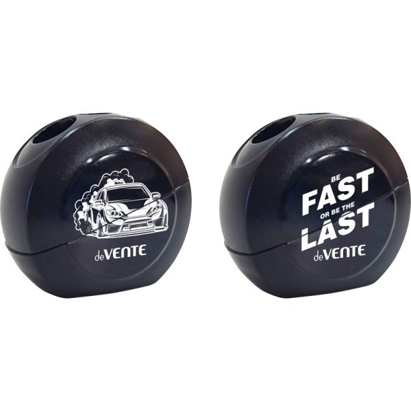 Точилка пластик с контейнером  2 отв. Fast Or Last