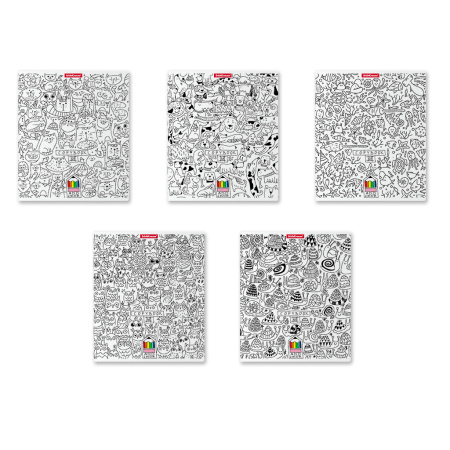 Тетрадь 48л ЕК Add Color. Amimals